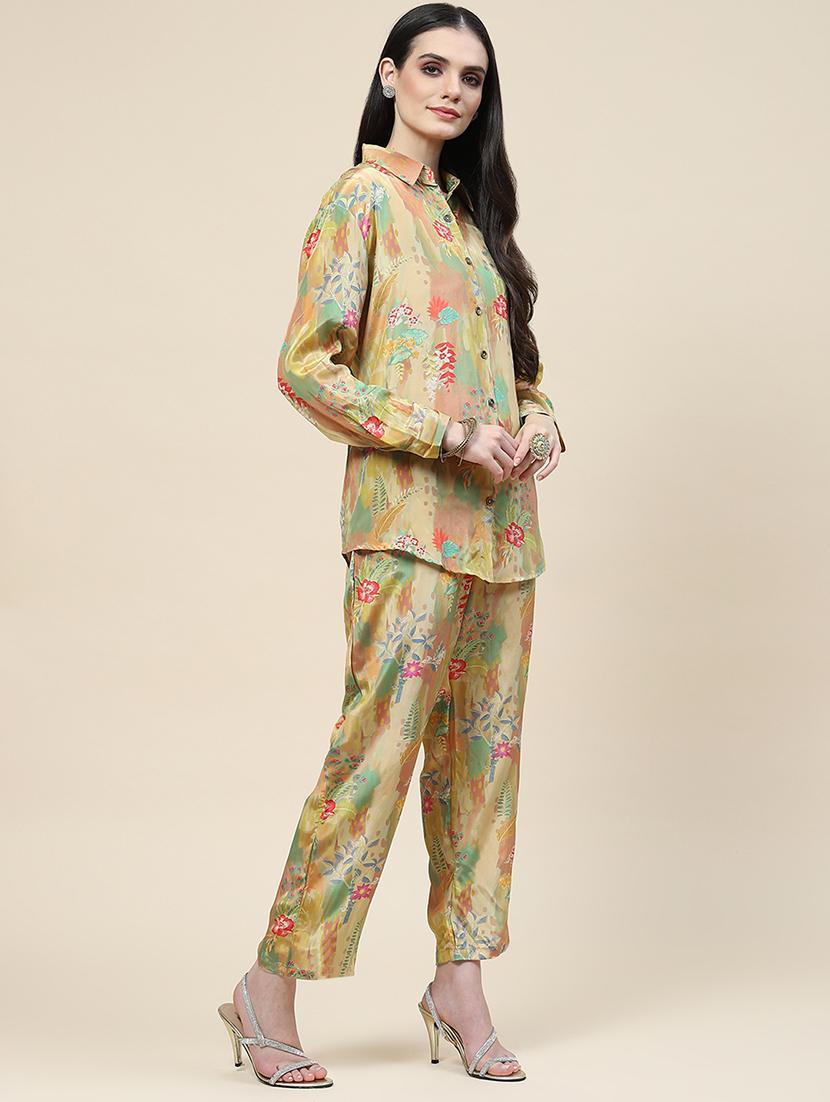 multi colored co ord set - 20225772 -  Standard Image - 1