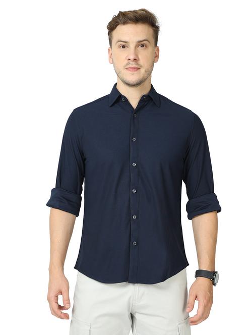mens solid casual shirt - 20229929 -  Standard Image - 0