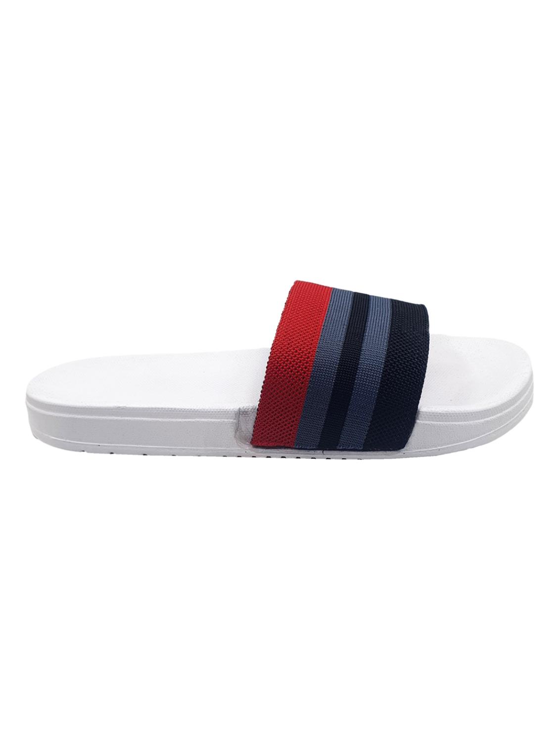 white synthetic slip on flip flops - 20240835 -  Standard Image - 1