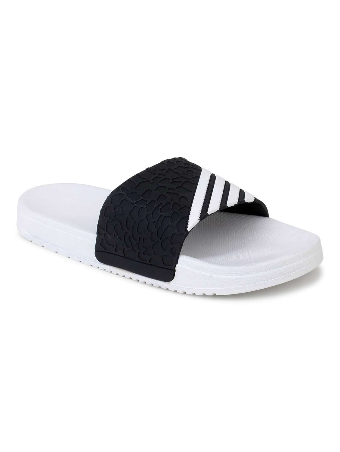 white pvc slip on flip flops