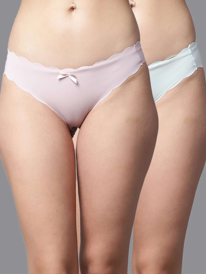 pack of 2 solids bikni panty