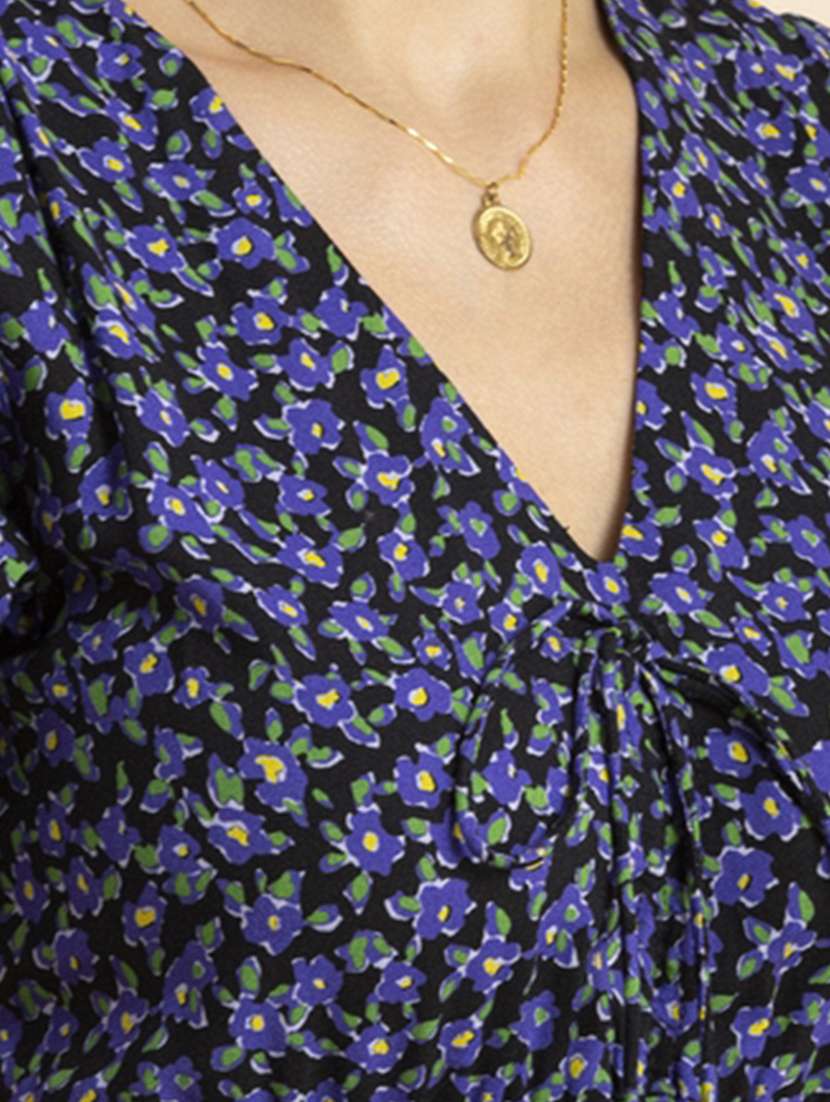 women's ruffle floral dress - 20244390 -  Standard Image - 4