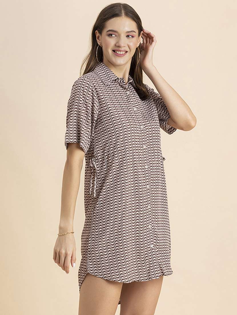 women's shirt  dress - 20244401 -  Standard Image - 1