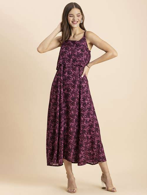 women's fit & flare paisley dress - 20244407 -  Standard Image - 0