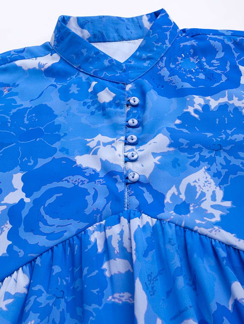 women's tiered dress floral dress - 20244409 -  Standard Image - 4