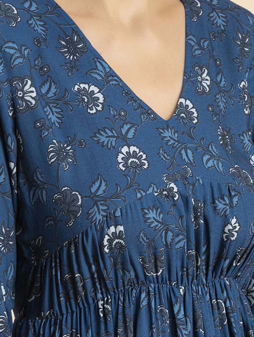 women's fit & flare floral dress - 20244435 - Standard Image - 4