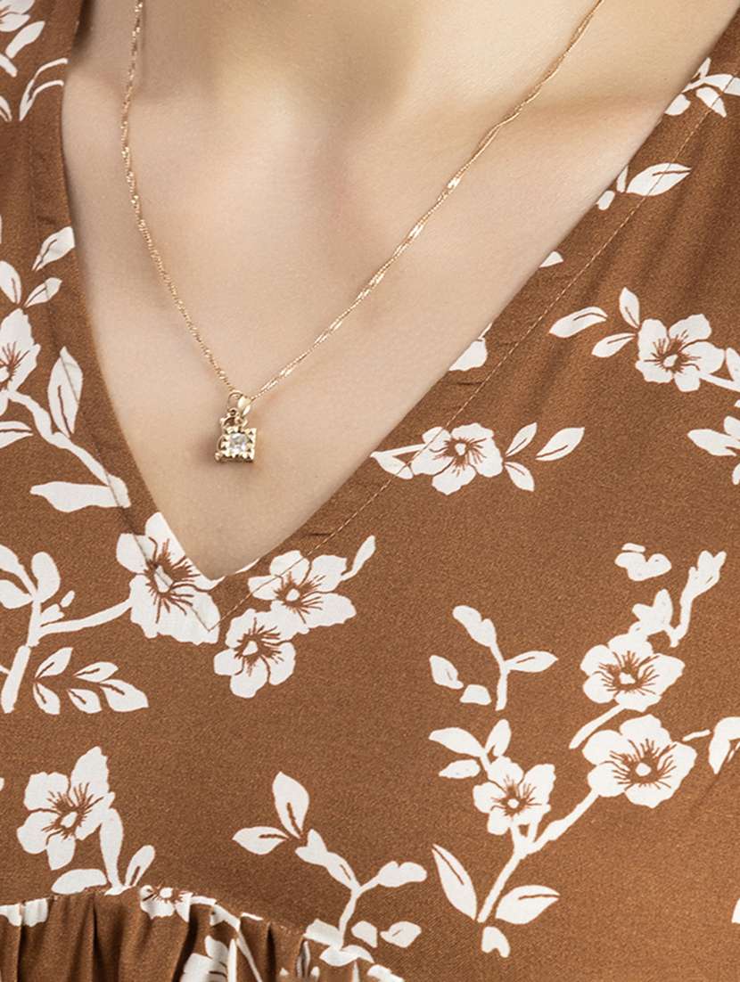 women's fit & flare floral dress - 20244437 -  Standard Image - 4