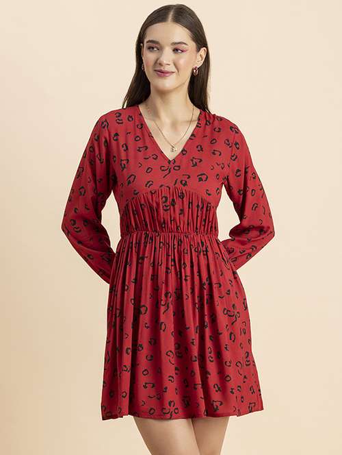 women's fit & flare  dress - 20244438 -  Standard Image - 0