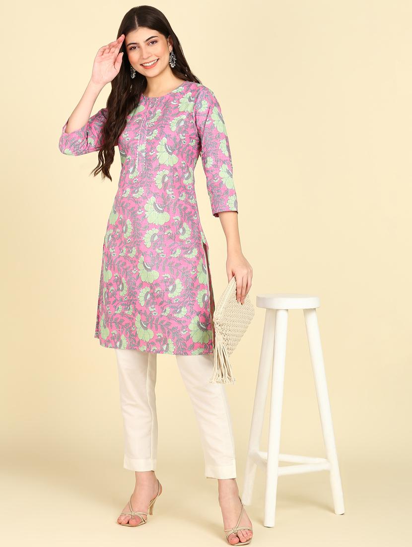women's straight kurta - 20244807 - Zoom Image - 0