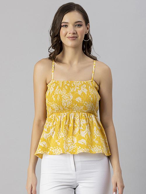 women's peplum shoulder strap top - 20244877 - Standard Image - 0