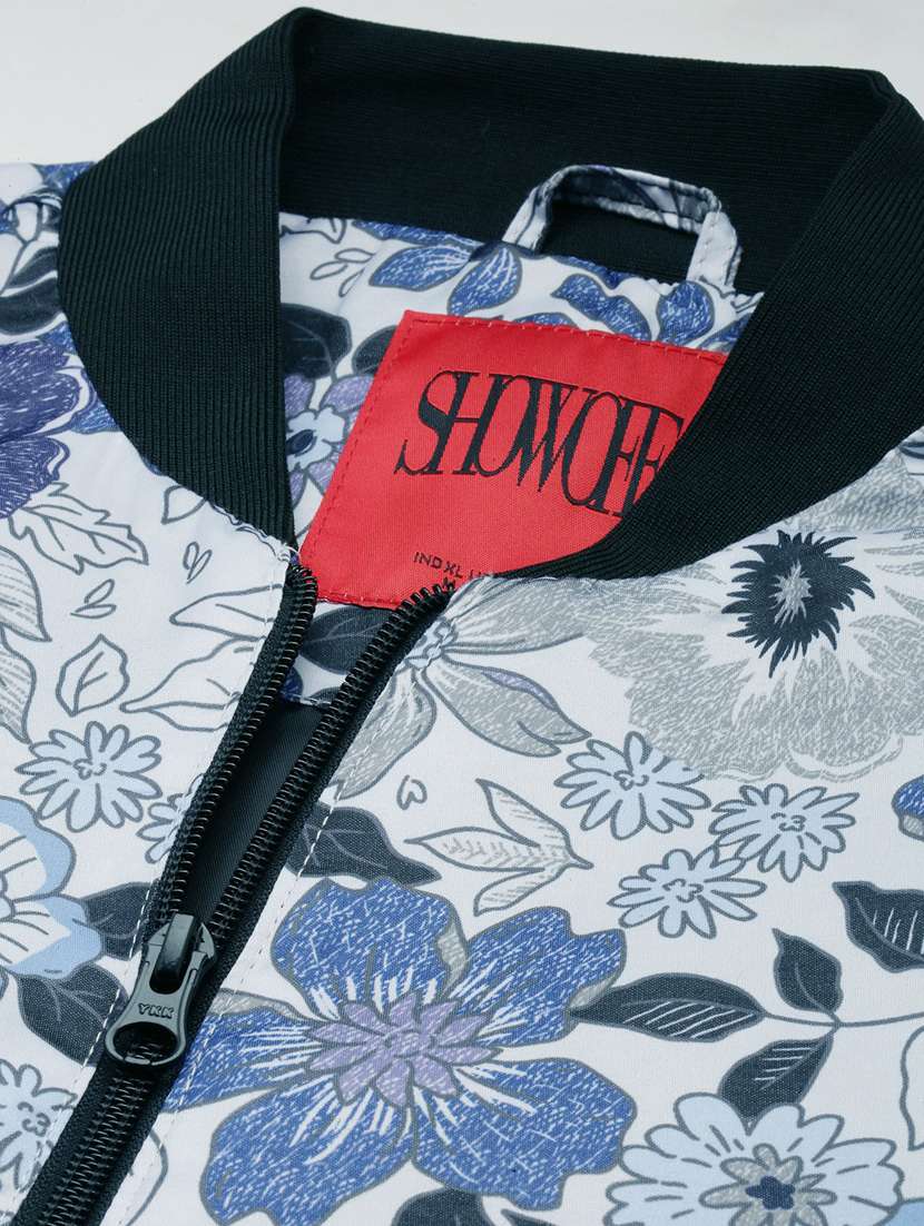 men floral print bomber jacket - 20245364 -  Standard Image - 6