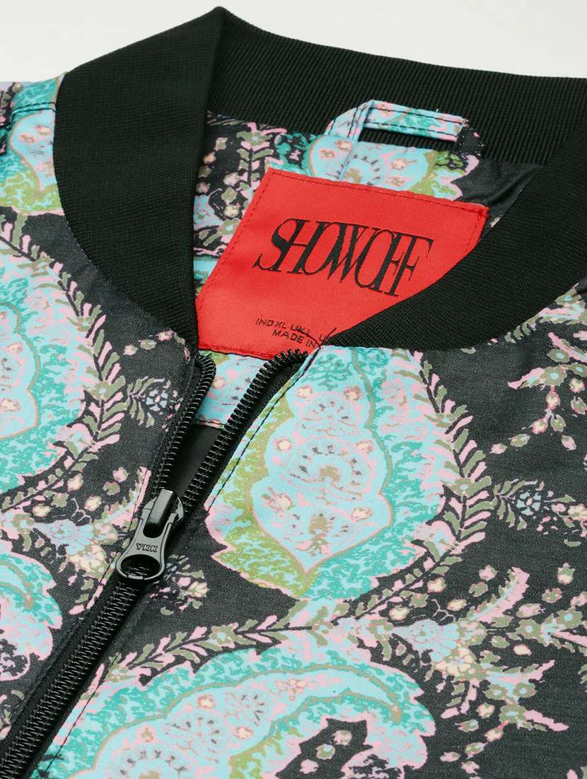 men paisley print bomber jacket - 20245368 -  Standard Image - 6