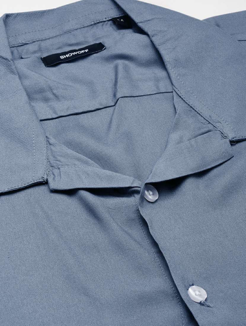 men shirt collar co-ord sets - 20245459 - Standard Image - 6