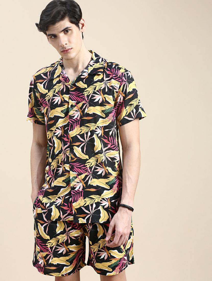 men shirt collar co-ord sets - 20245462 - Standard Image - 4