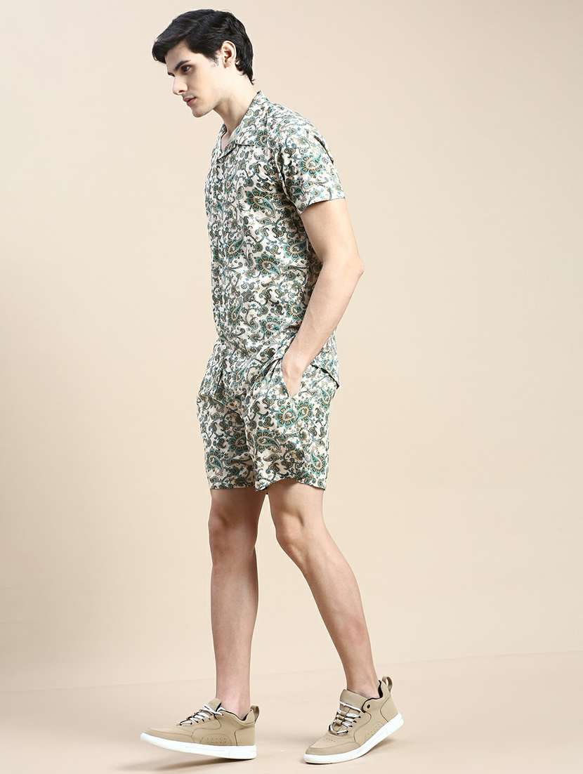 men shirt collar co-ord sets - 20245483 -  Standard Image - 1