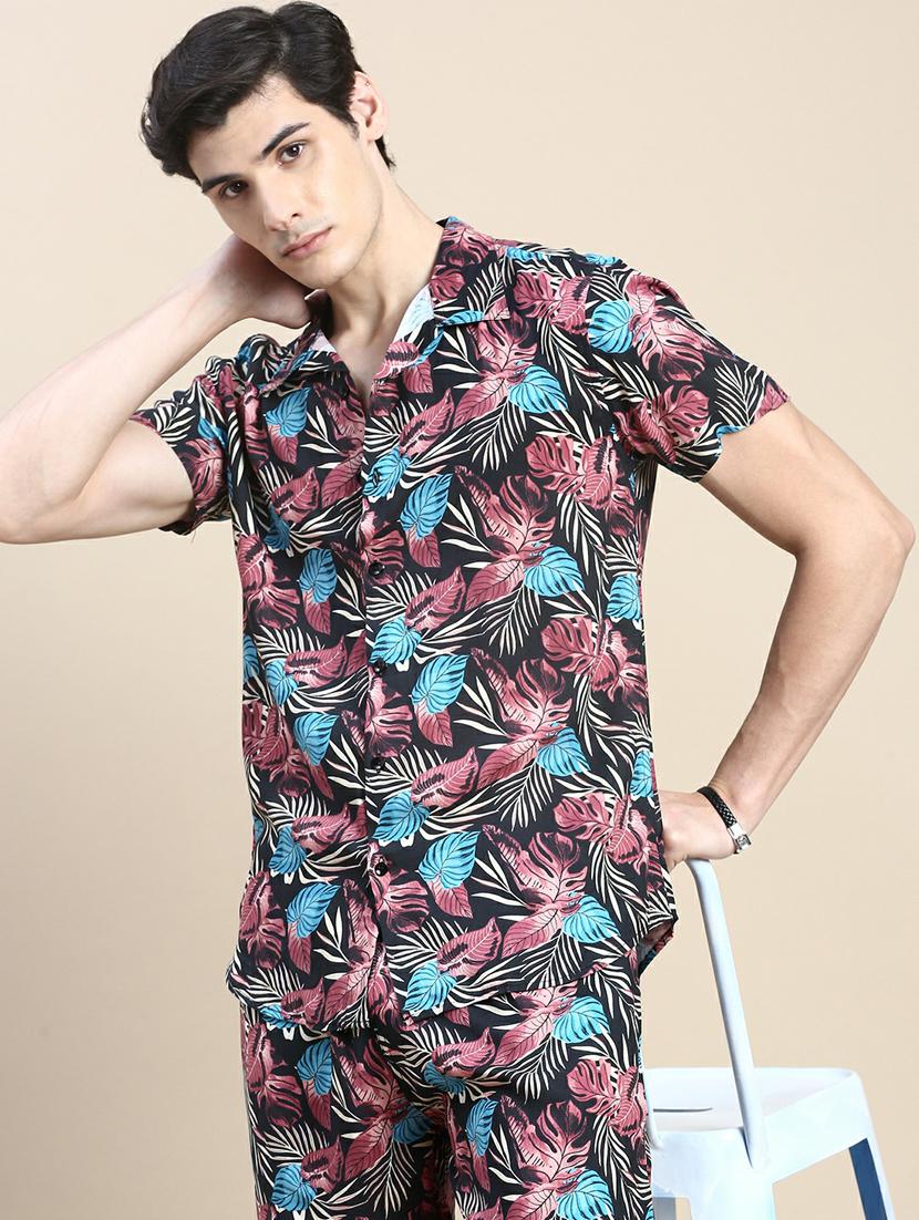 men shirt collar co-ord sets - 20245492 - Standard Image - 4
