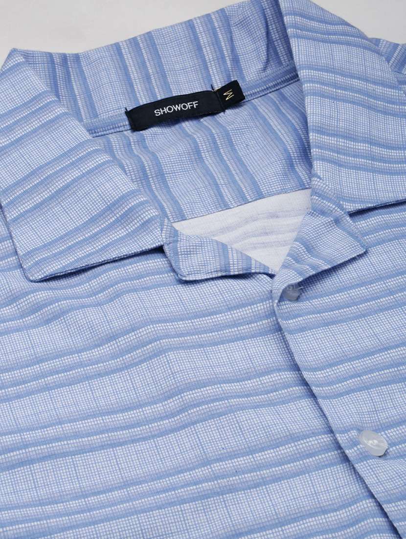 men shirt collar co-ord sets - 20245501 -  Standard Image - 6