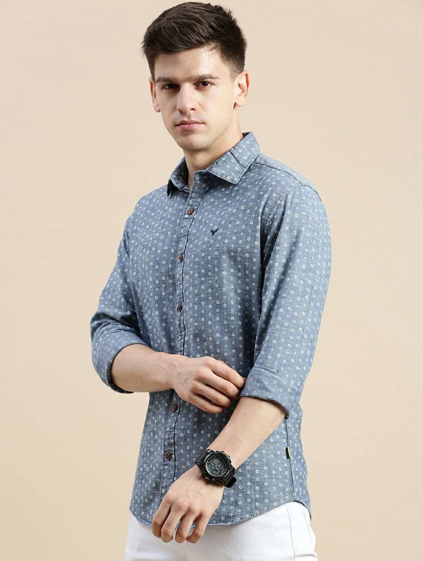 mens florals casual shirt - 20245565 -  Standard Image - 1