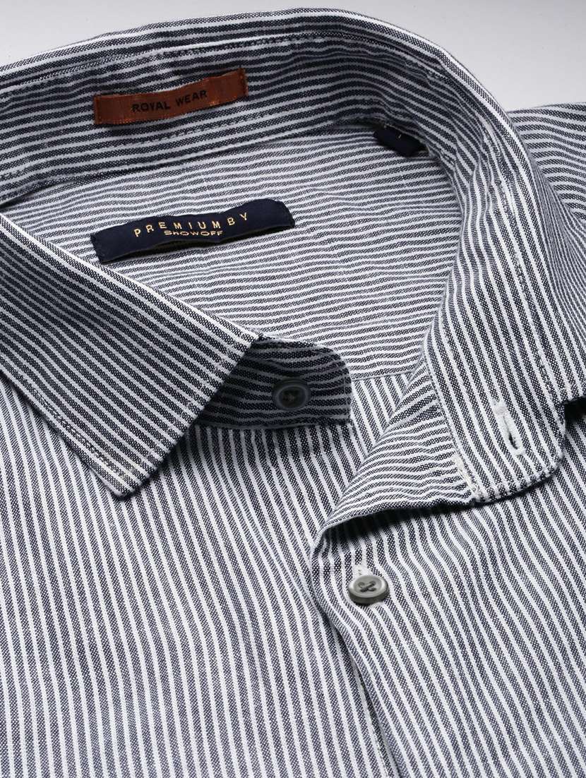 mens stripes casual shirt - 20245661 -  Standard Image - 6