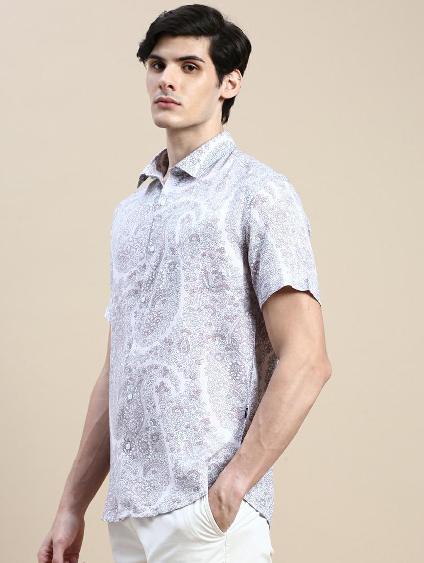 mens florals casual shirt - 20245744 -  Standard Image - 1
