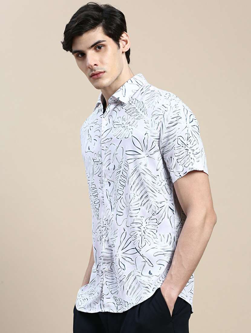 mens tropical casual shirt - 20245763 -  Standard Image - 1