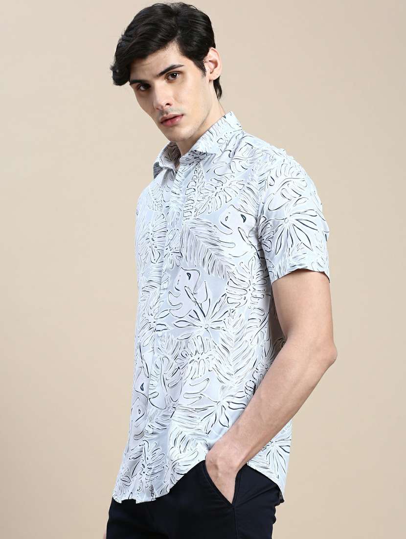 mens tropical casual shirt - 20245766 -  Standard Image - 1
