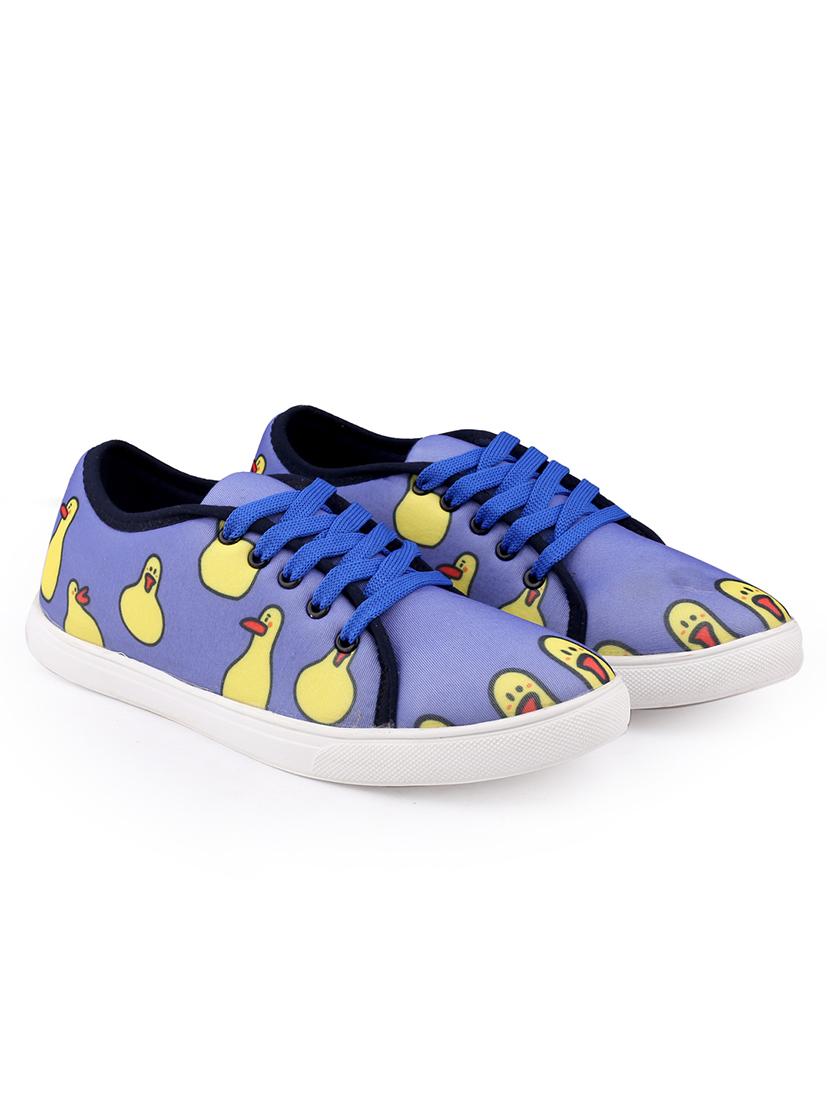 men graphic printed purple lace up sneaker - 20245829 -  Standard Image - 1