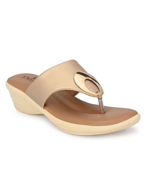women's beige slip on wedge - 20246741 -  Standard Image - 0