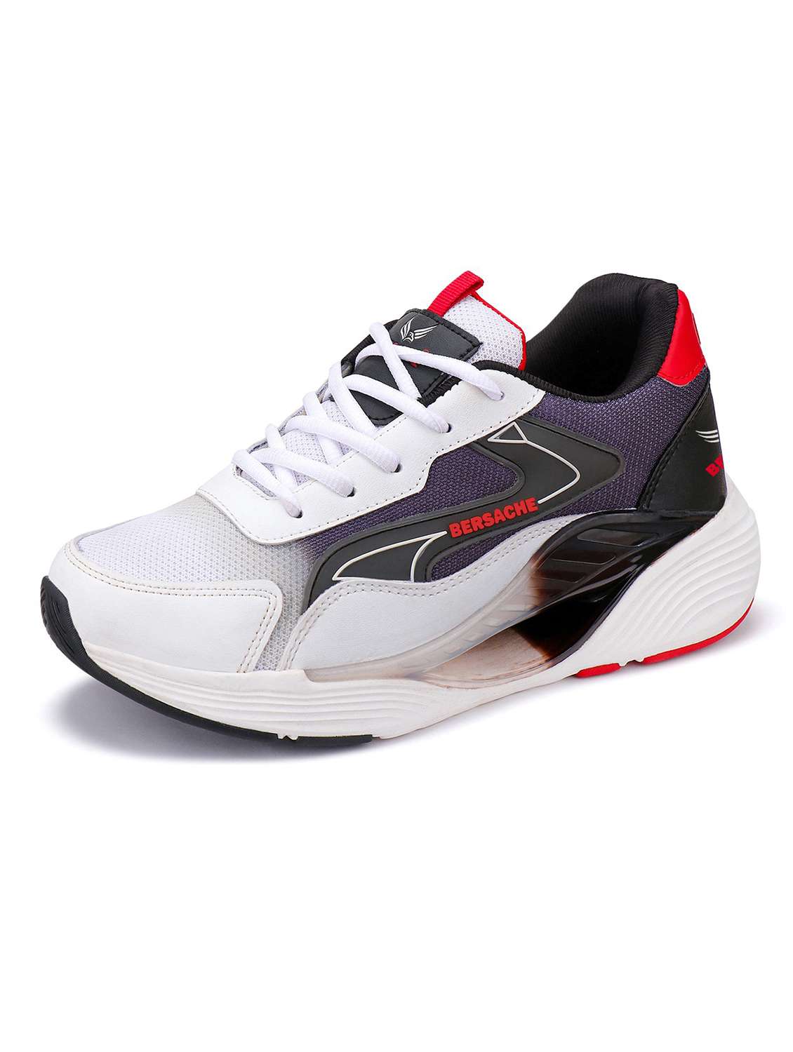 men black lace-up sport shoe - 20246950 -  Standard Image - 1
