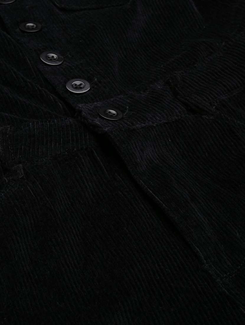 black solid full length jumpsuit - 20249117 -  Standard Image - 4