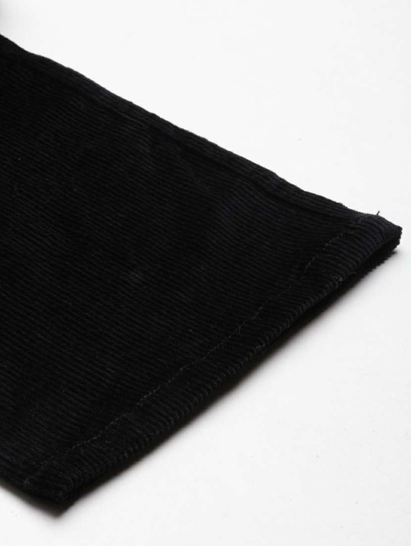 black solid full length jumpsuit - 20249117 -  Standard Image - 6