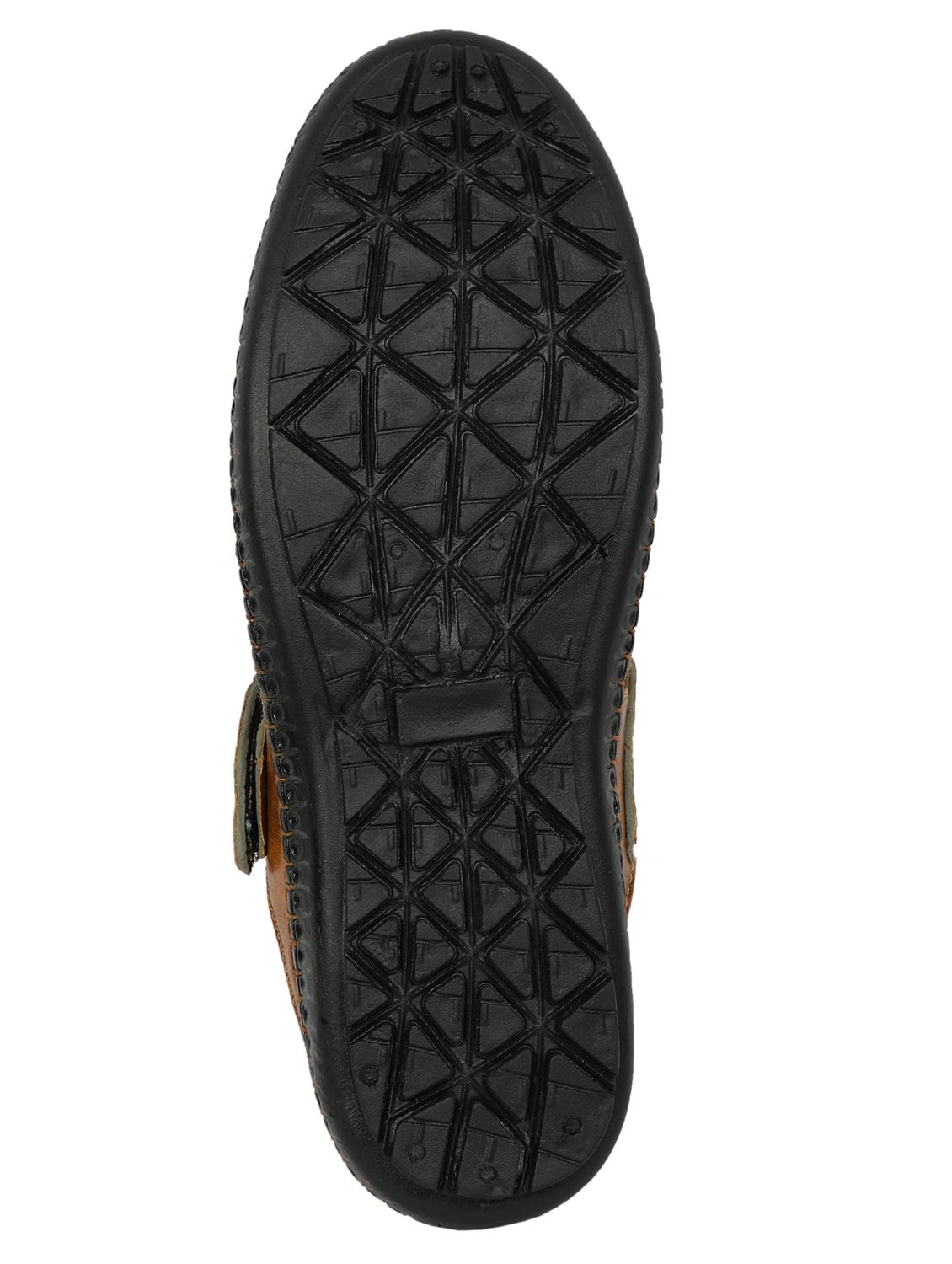 men tan slip on casual sandal - 20249404 - Standard Image - 4