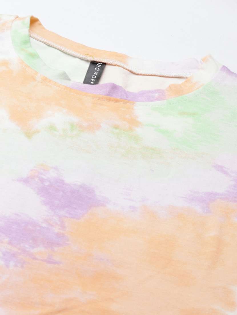 women's straight round neck top - 20249457 -  Standard Image - 6