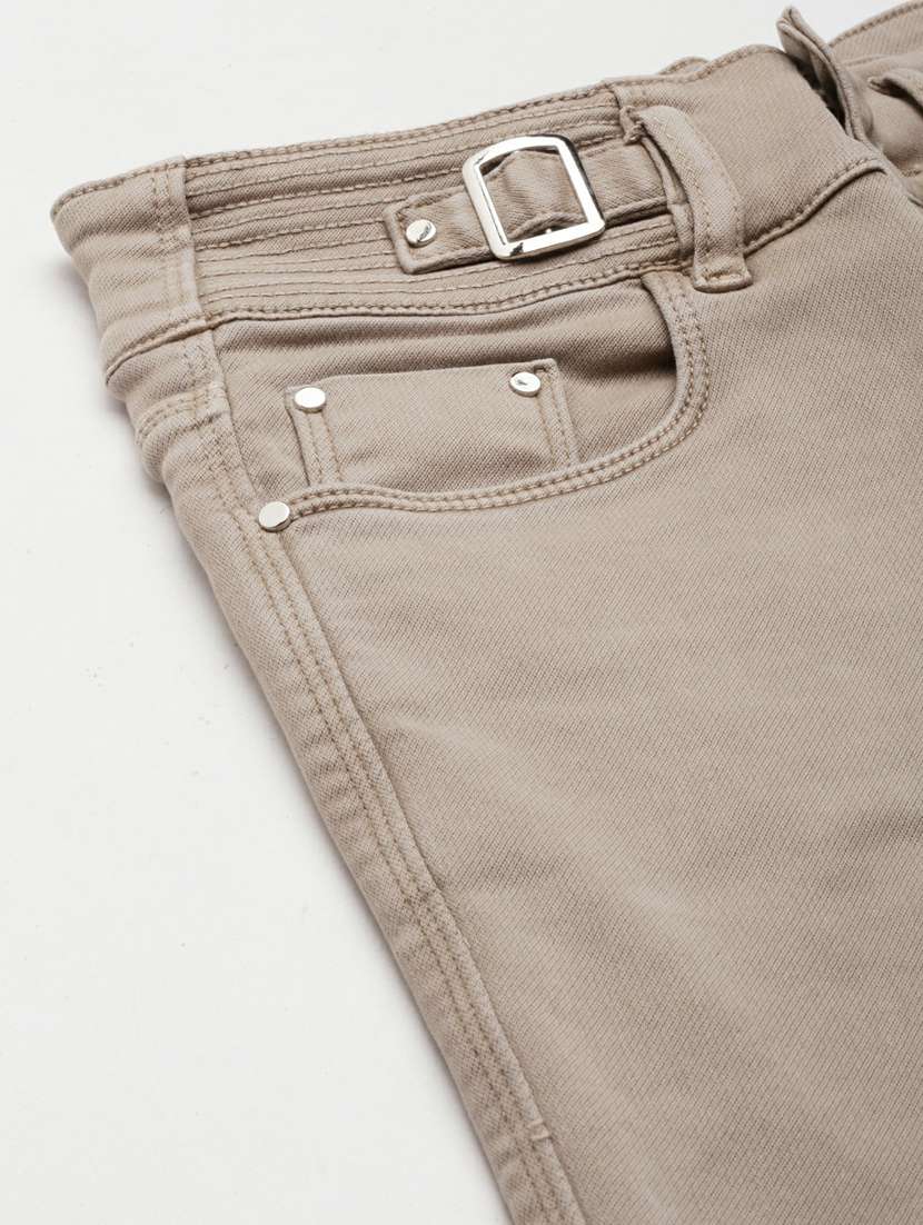 women's plain straight fit jeans - 20249572 -  Standard Image - 6