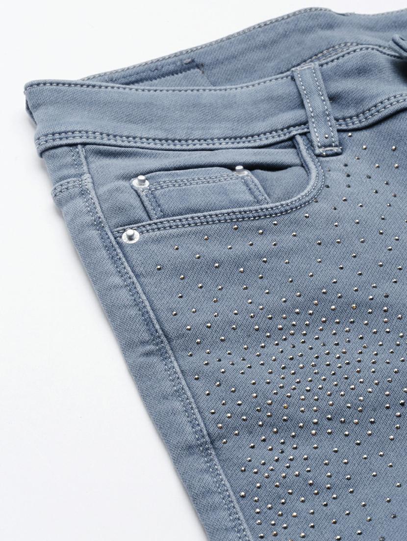 women's printed slim fit jeans - 20249588 - Standard Image - 6