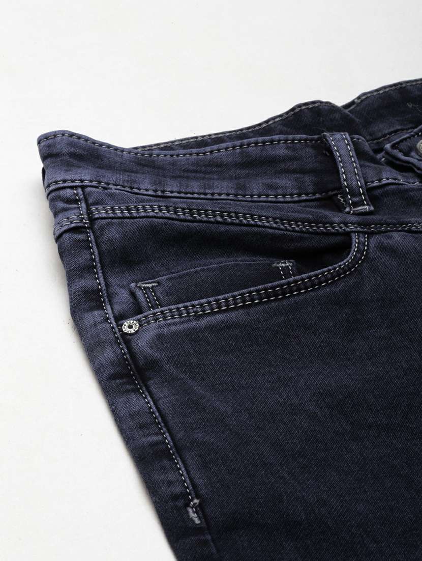 women's plain straight fit jeans - 20249604 -  Standard Image - 6