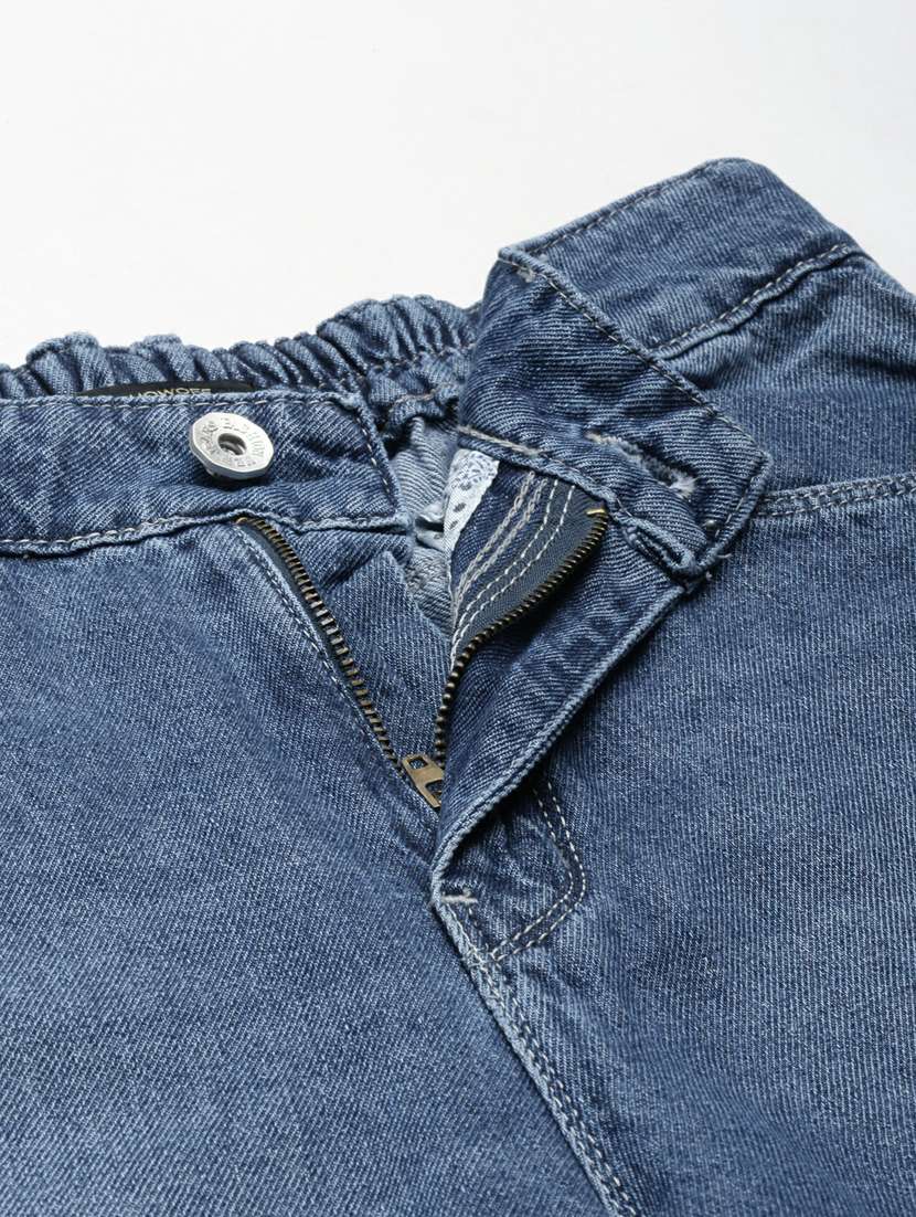 women's distress straight fit jeans - 20249611 -  Standard Image - 4