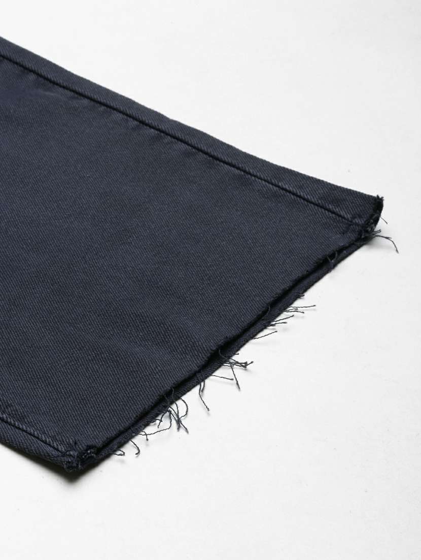 women's plain straight fit jeans - 20249612 -  Standard Image - 6