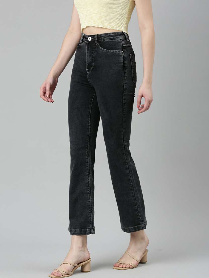 women's plain bootcut jeans - 20249622 -  Standard Image - 1