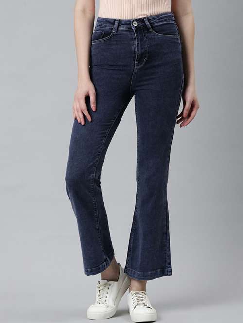 women's plain bootcut jeans - 20249623 -  Standard Image - 0