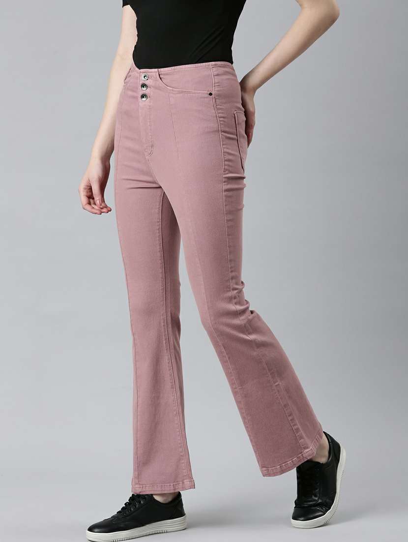 women's plain bootcut jeans - 20249653 -  Standard Image - 1