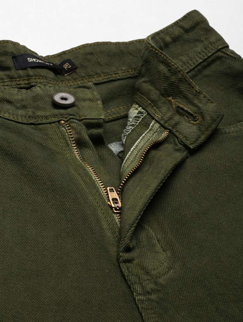 women's plain straight fit jeans - 20249668 - Standard Image - 4