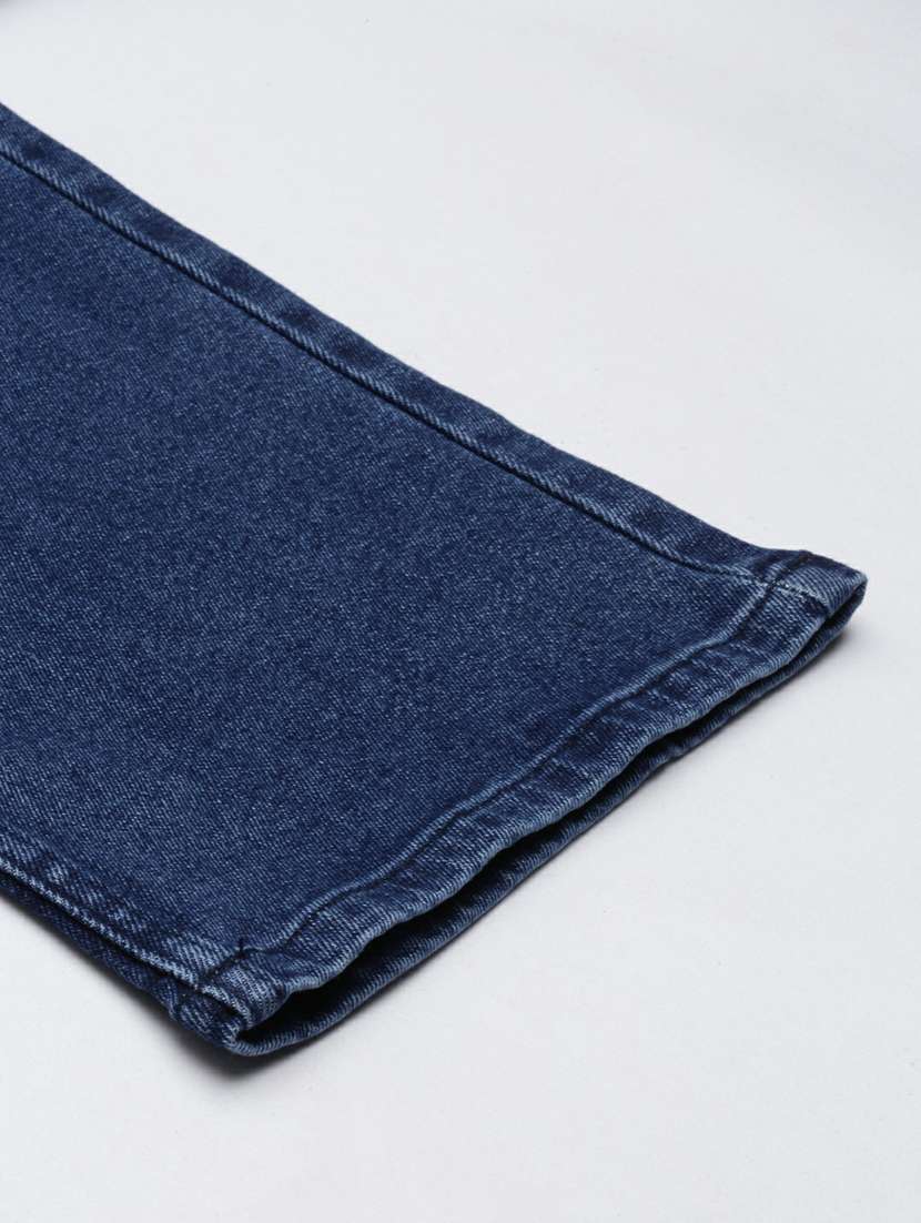 women's distress straight fit jeans - 20249673 - Standard Image - 6