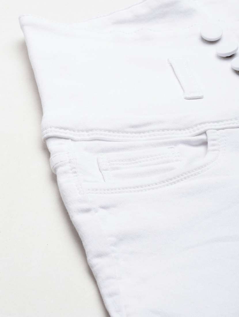 women's plain slim fit jeans - 20249708 -  Standard Image - 6