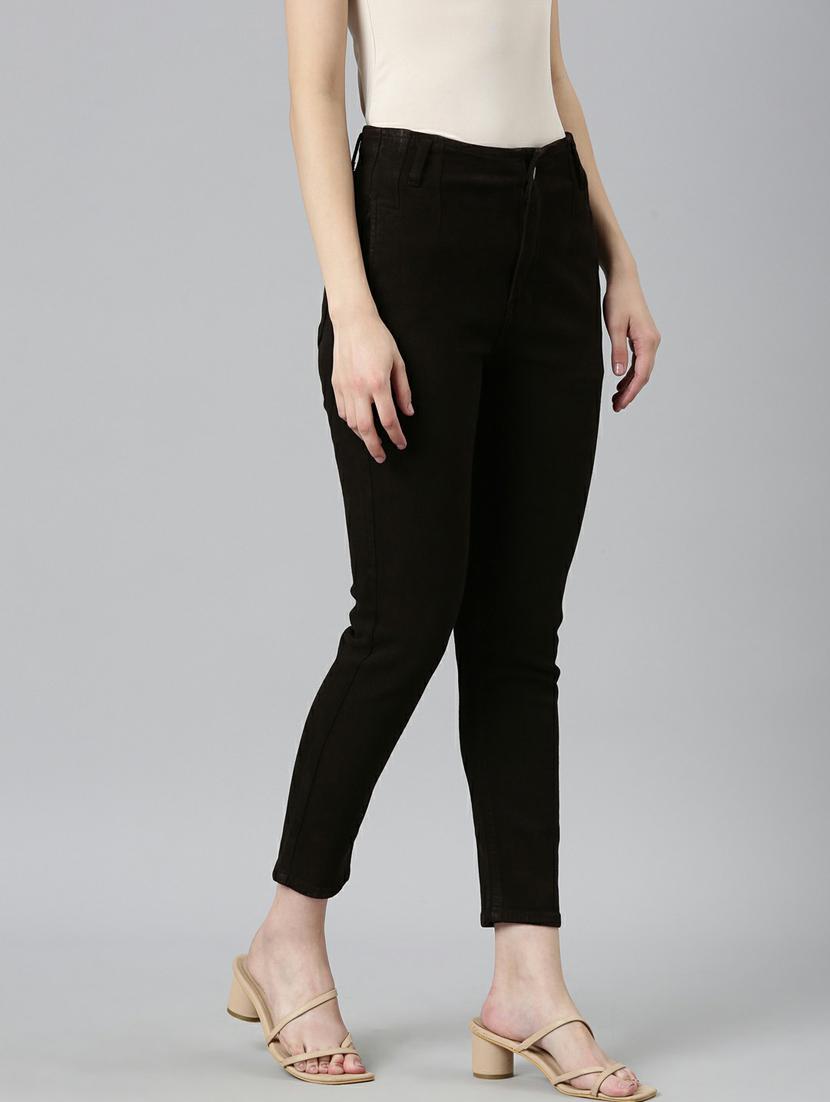 women's plain slim fit jeans - 20249711 - Standard Image - 1