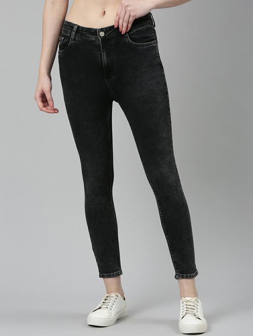 women's plain skinny fit jeans - 20249716 -  Standard Image - 0