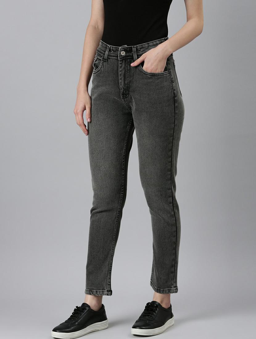 women's plain slim fit jeans - 20249721 - Standard Image - 1