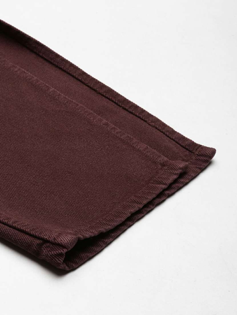 women's plain straight fit jeans - 20249739 -  Standard Image - 6