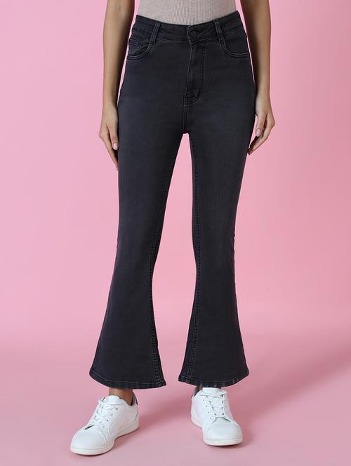 women's plain bootcut jeans - 20249745 -  Standard Image - 0