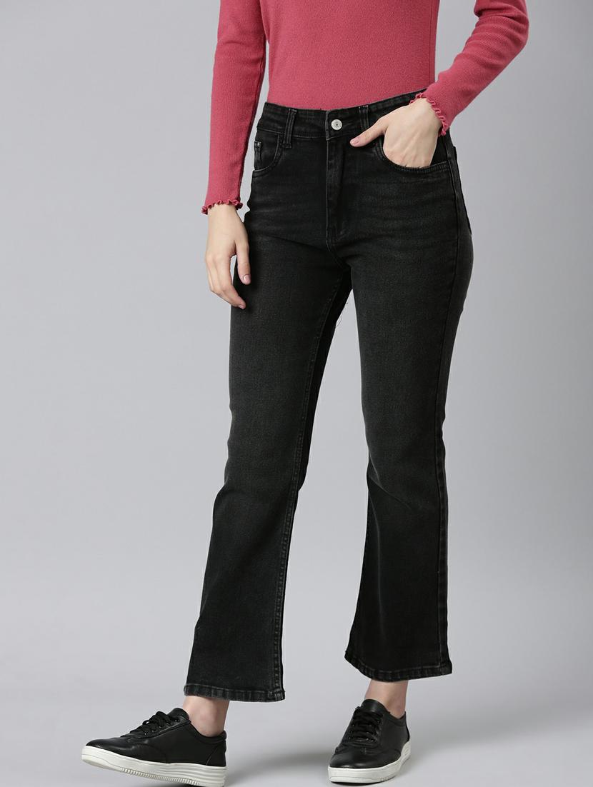 women's plain bootcut jeans - 20249751 -  Standard Image - 1